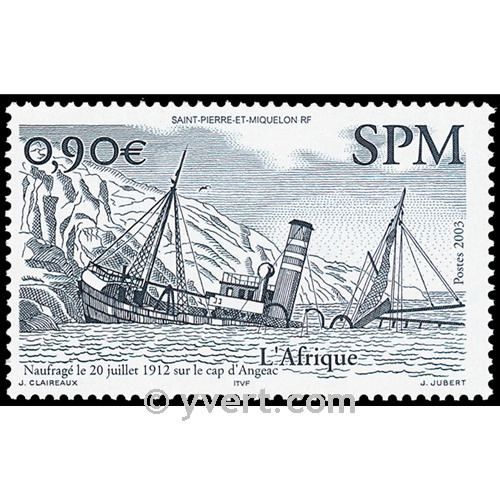 n° 806 -  Timbre Saint-Pierre et Miquelon Poste