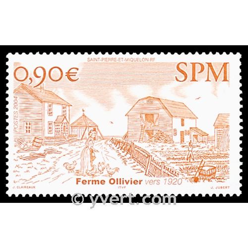 n° 814 -  Timbre Saint-Pierre et Miquelon Poste