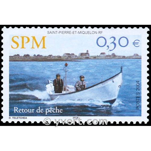 n° 815 -  Timbre Saint-Pierre et Miquelon Poste