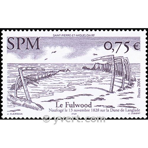 n° 822 -  Timbre Saint-Pierre et Miquelon Poste