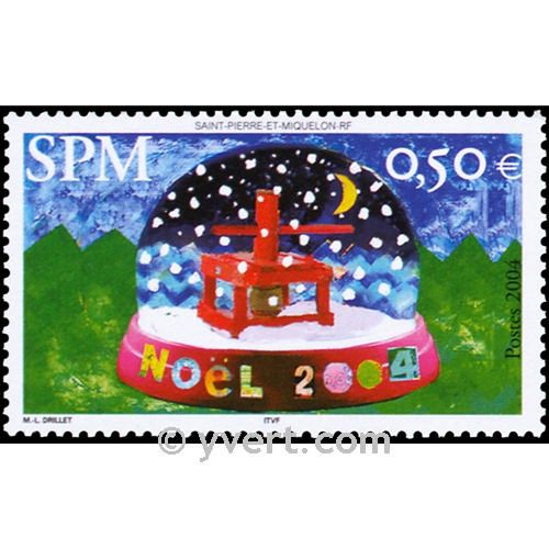 n° 828 -  Timbre Saint-Pierre et Miquelon Poste