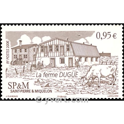 n° 875 -  Timbre Saint-Pierre et Miquelon Poste