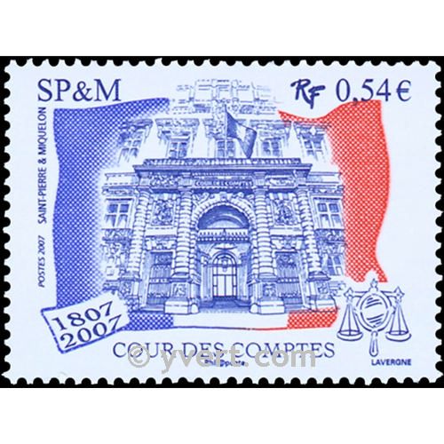 n° 885 -  Timbre Saint-Pierre et Miquelon Poste