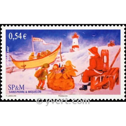 n° 910 -  Timbre Saint-Pierre et Miquelon Poste