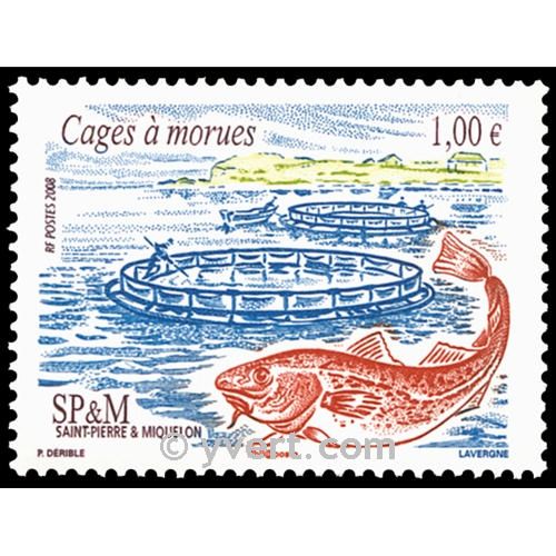 n° 913 -  Timbre Saint-Pierre et Miquelon Poste