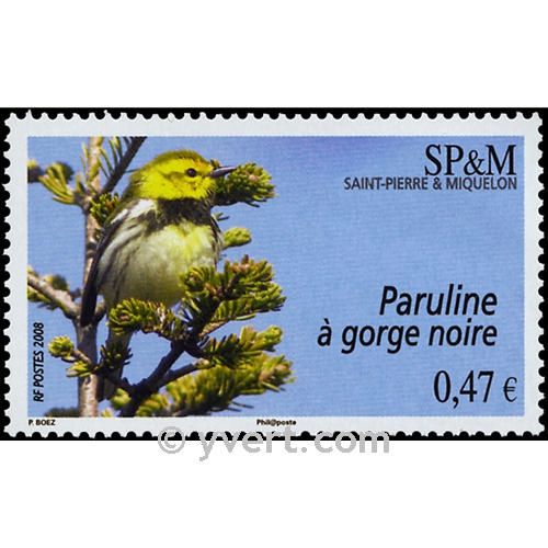 n° 916 -  Timbre Saint-Pierre et Miquelon Poste