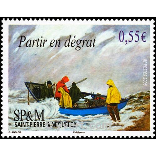 n° 926 -  Timbre Saint-Pierre et Miquelon Poste