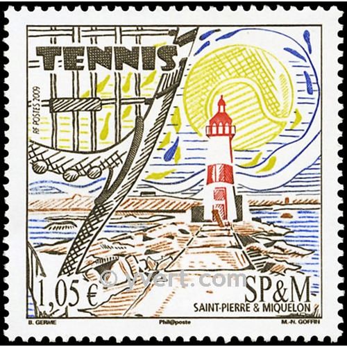 n° 955 -  Timbre Saint-Pierre et Miquelon Poste