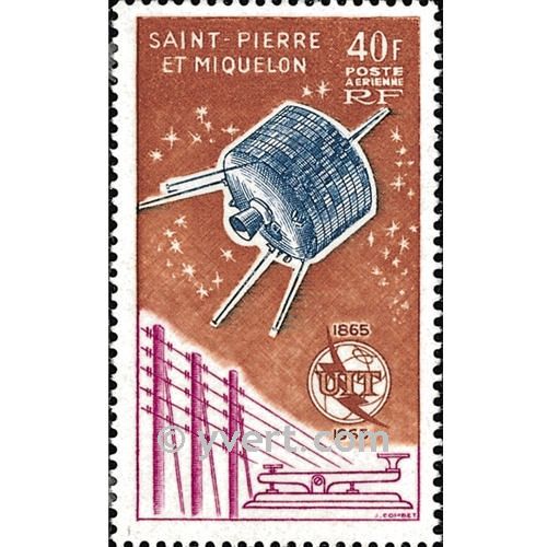 n° 32 -  Timbre Saint-Pierre et Miquelon Poste aérienne