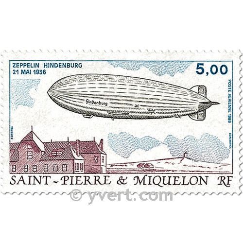 n° 66/67 -  Timbre Saint-Pierre et Miquelon Poste aérienne