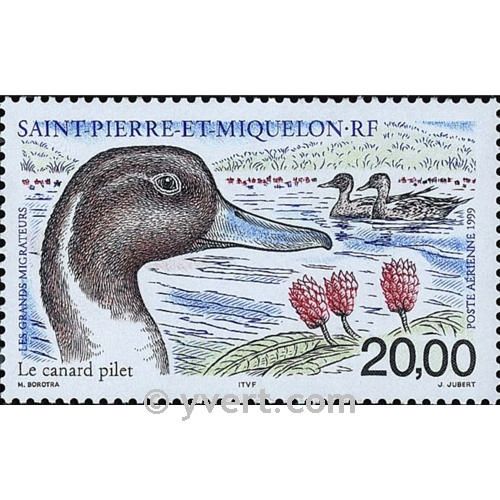 n° 79 -  Timbre Saint-Pierre et Miquelon Poste aérienne