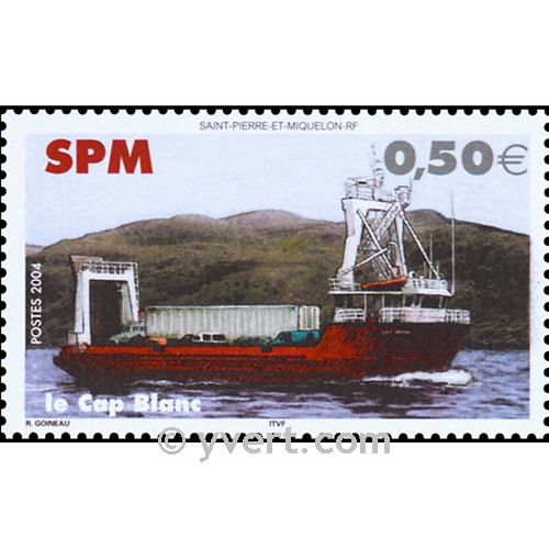n° 10 -  Timbre Saint-Pierre et Miquelon Bloc et feuillets