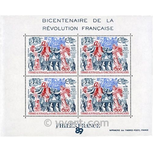 nr. 1 -  Stamp French Southern Territories Souvenir sheets