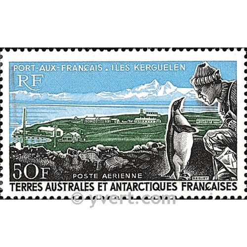 n.o 14 -  Sello Tierras Australes y Antárticas Francesas Correo aéreo