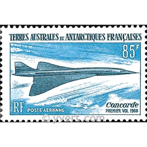 n.o 19 -  Sello Tierras Australes y Antárticas Francesas Correo aéreo