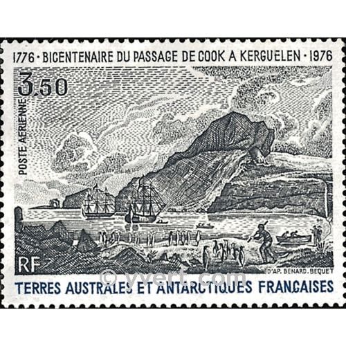 n.o 47 -  Sello Tierras Australes y Antárticas Francesas Correo aéreo