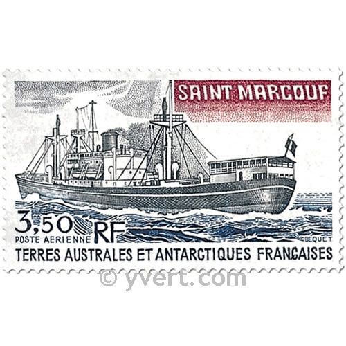 n.o 63 / 64 -  Sello Tierras Australes y Antárticas Francesas Correo aéreo