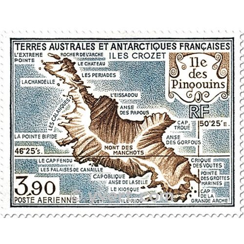 n.o 100 / 101 -  Sello Tierras Australes y Antárticas Francesas Correo aéreo