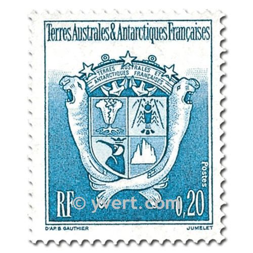 n.o 171/172 -  Sello Tierras Australes y Antárticas Francesas Correos