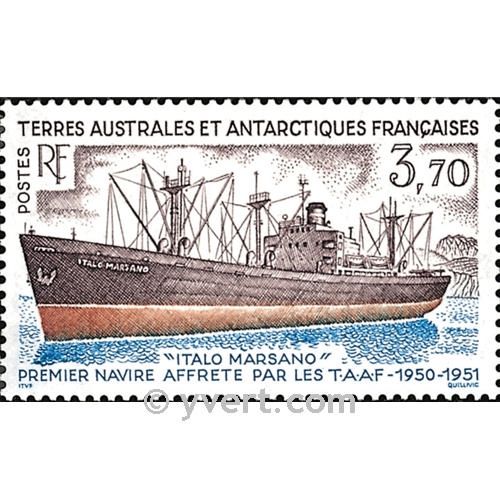 n.o 179 -  Sello Tierras Australes y Antárticas Francesas Correos