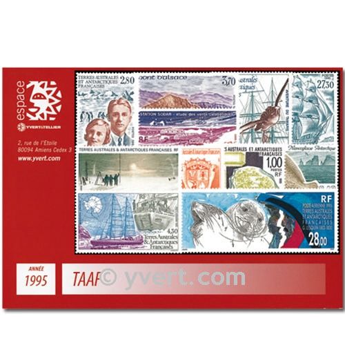 nr. 194/202+PA134/36 -  Stamp French Southern Territories Year set (1995)