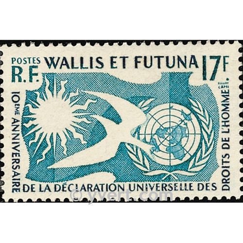 n° 160 -  Timbre Wallis et Futuna Poste