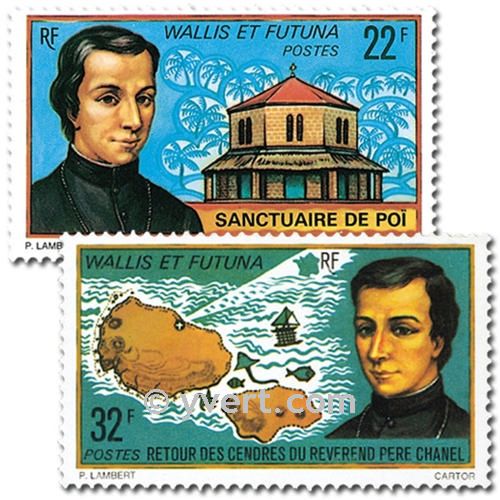 n° 196/197 -  Timbre Wallis et Futuna Poste