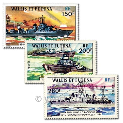 n° 210/212  -  Selo Wallis e Futuna Correios