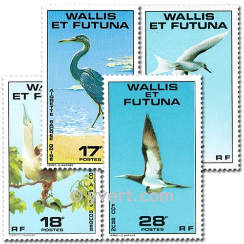 n° 217/220  -  Selo Wallis e Futuna Correios