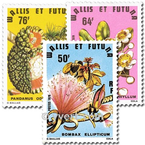 n° 234/236  -  Selo Wallis e Futuna Correios