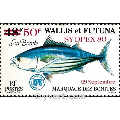 n° 264 -  Timbre Wallis et Futuna Poste