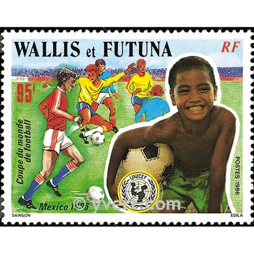 n° 343 -  Selo Wallis e Futuna Correios