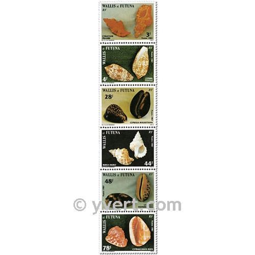 nr. 360/365f (sheet) -  Stamp Wallis et Futuna Mail