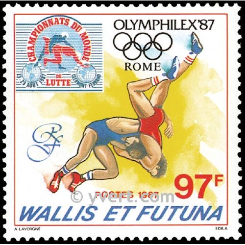 n.o 366 -  Sello Wallis y Futuna Correos