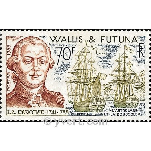 n° 376 -  Selo Wallis e Futuna Correios