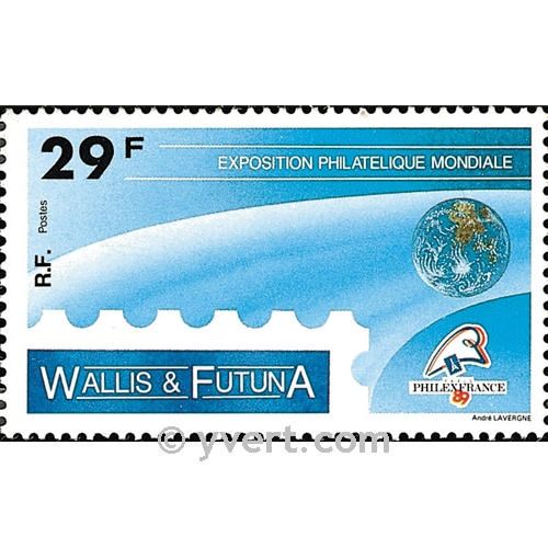 n° 389 -  Timbre Wallis et Futuna Poste