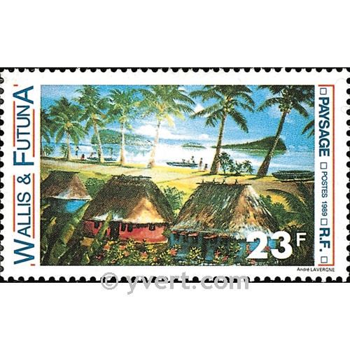 n.o 392 -  Sello Wallis y Futuna Correos