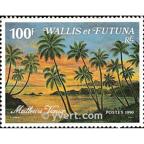 n° 404A -  Selo Wallis e Futuna Correios