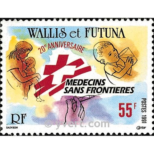 n° 407 -  Timbre Wallis et Futuna Poste