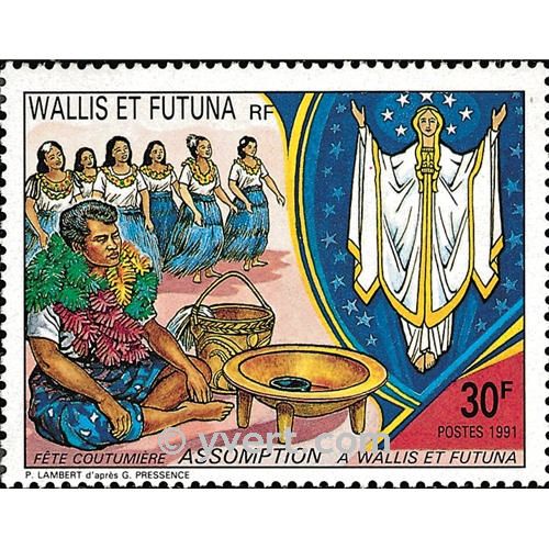 n° 415 -  Timbre Wallis et Futuna Poste