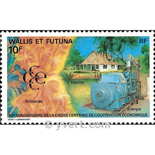 n° 419 -  Selo Wallis e Futuna Correios