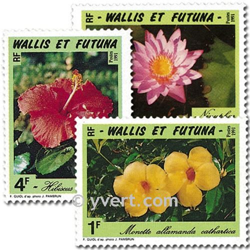 n° 420/422 -  Timbre Wallis et Futuna Poste