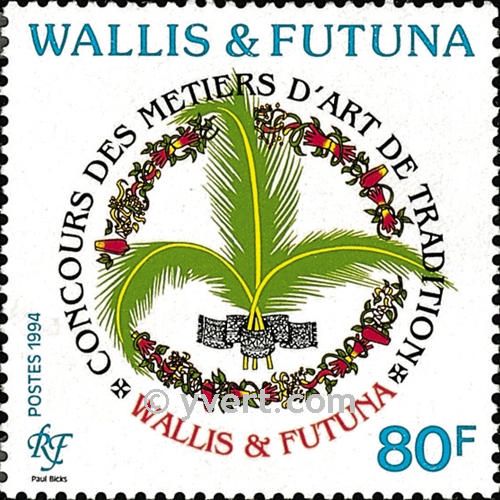 n° 462 -  Timbre Wallis et Futuna Poste