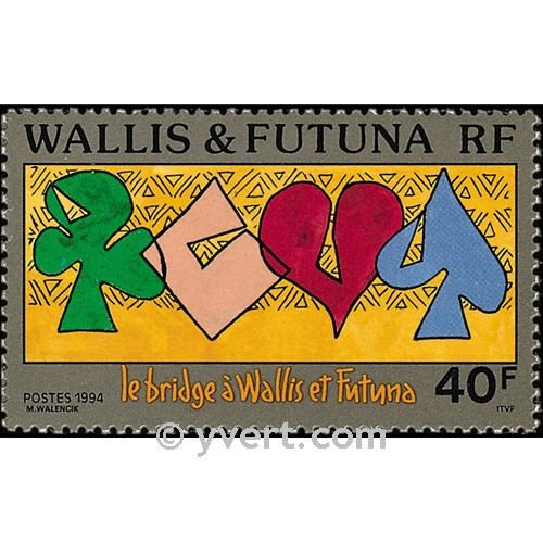 n° 468 -  Timbre Wallis et Futuna Poste