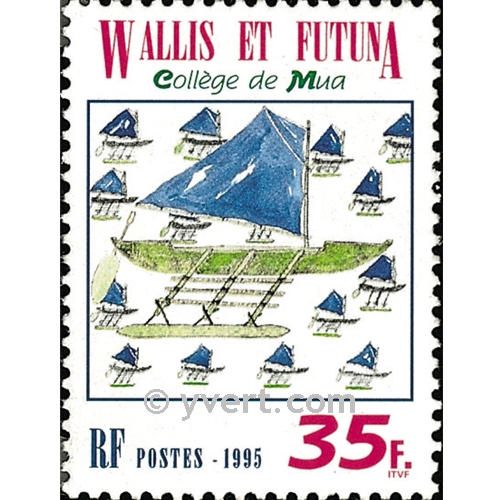 n° 477 -  Timbre Wallis et Futuna Poste