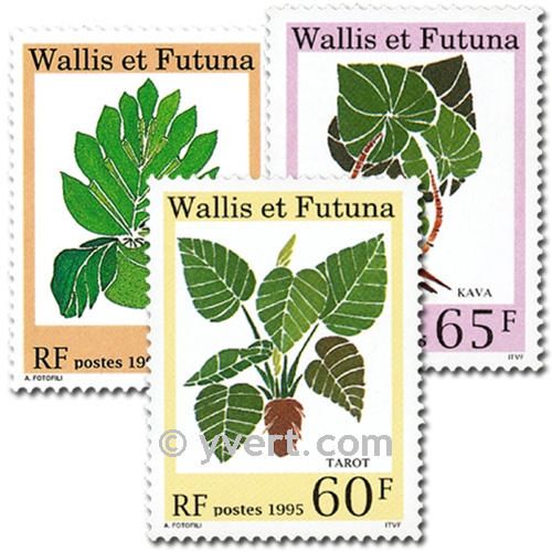 n° 480/482  -  Selo Wallis e Futuna Correios