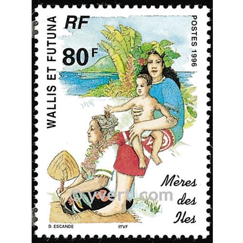 n.o 485 -  Sello Wallis y Futuna Correos