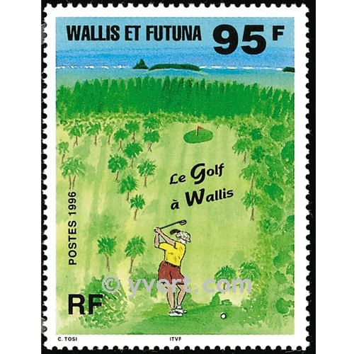 n° 486 -  Timbre Wallis et Futuna Poste