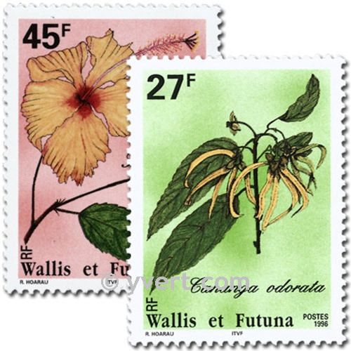 n° 489/490 -  Timbre Wallis et Futuna Poste