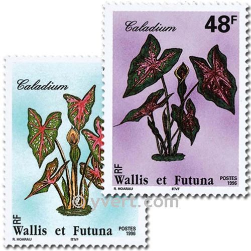 n° 493/494 -  Timbre Wallis et Futuna Poste